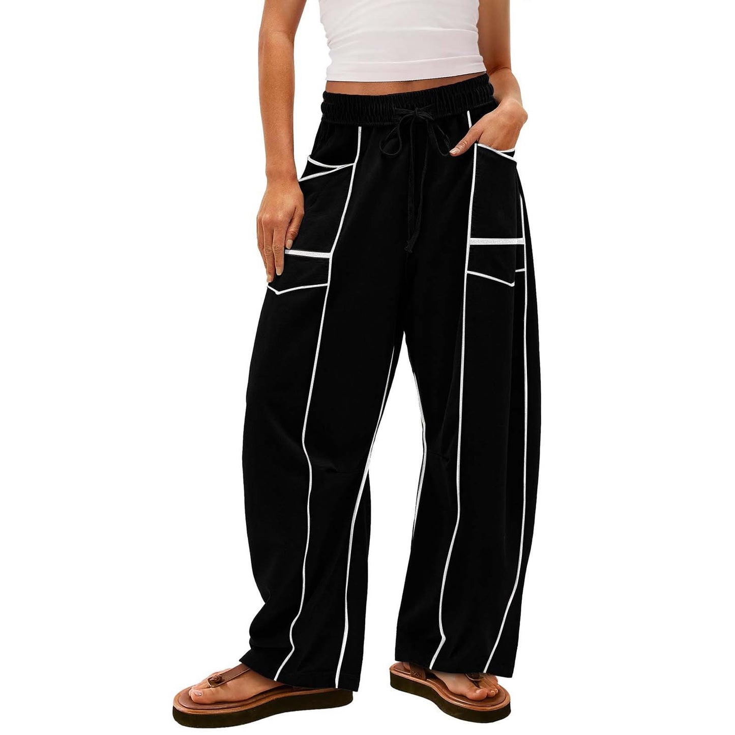 Baggy Barrel Pants