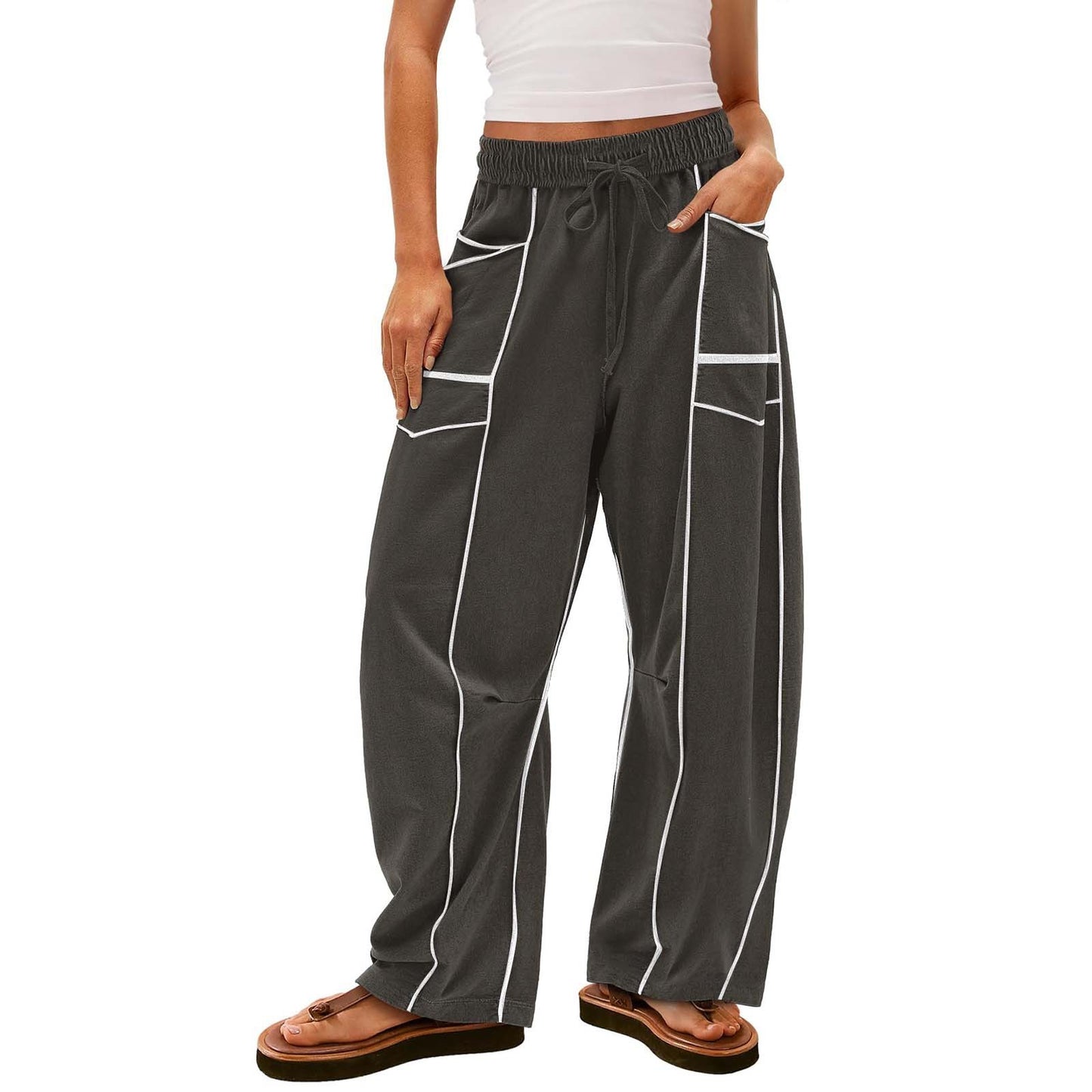 Baggy Barrel Pants