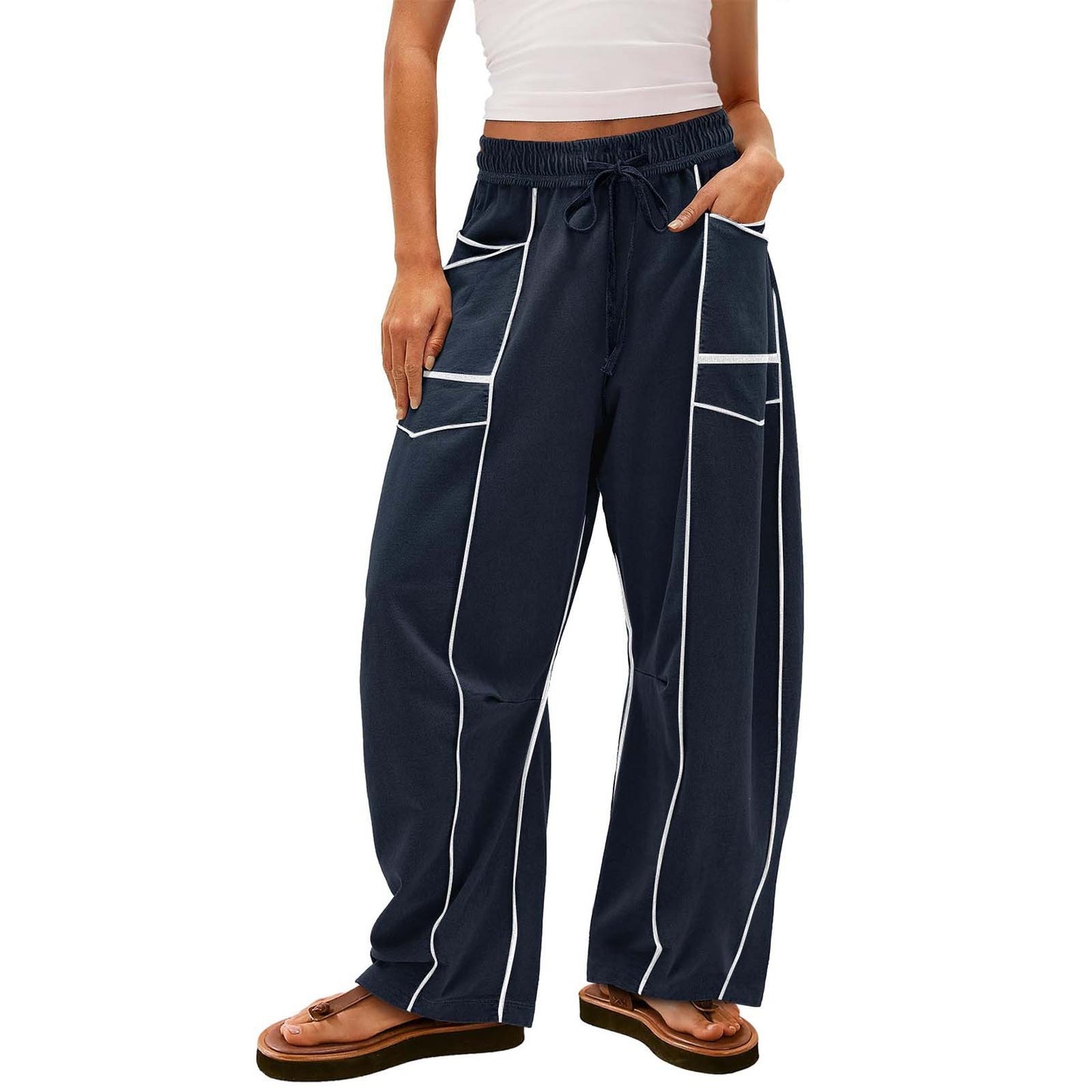Baggy Barrel Pants